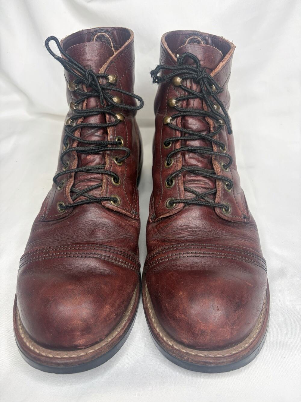 Red Wing 8119 Iron Ranger’s Oxblood Boots - Mens Size 10D- Original Sole